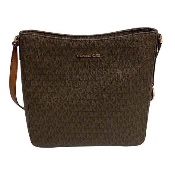 Michael Kors Brown Square Shoulder Bag - Picture 1 of 9